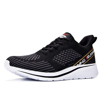 

361 running shoes women's spring 2020 breathable knitted mesh shoes soft sole light shock absorption running shoes sports shoes