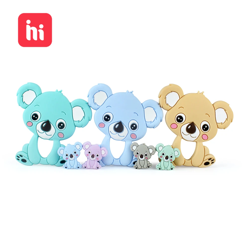 Детский Прорезыватель для зубов Keep &amp Grow Koala силиконовый ожерелье грызуны зажимы