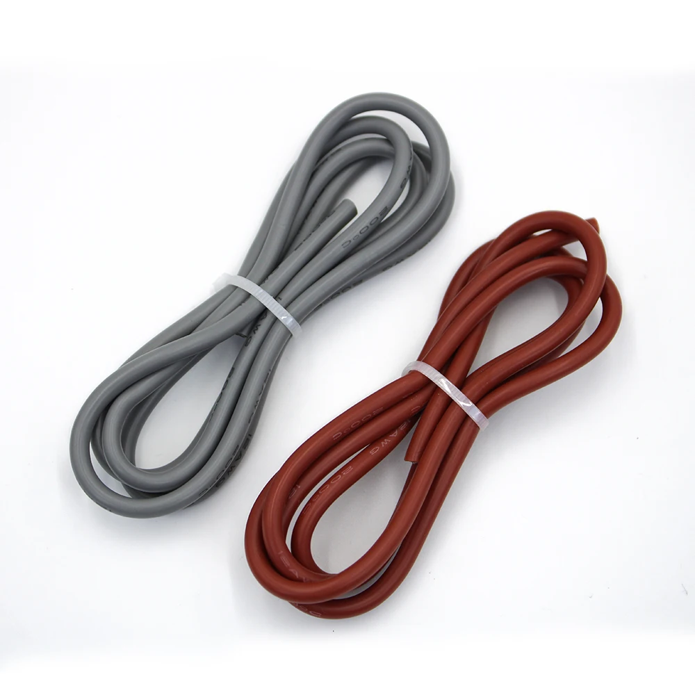 High-Quality 10-Meter Dual-Color Silicone Wire Cable