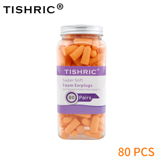 Pairs Sponge Sleeping Ear Plugs Earplugs Anti-noise Ear Plugs Noise Reduction Rate 35.5db Ear Protection