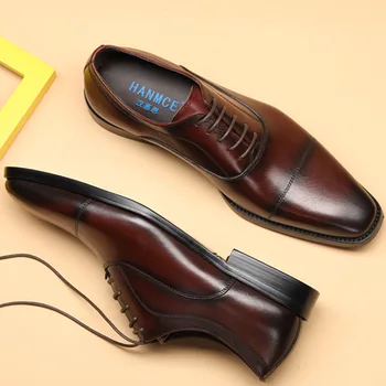 

Men's shoes of 2019 autumn winters business leather male Goodyear SanJieTou men leather shoes bottom shoes men's shoes