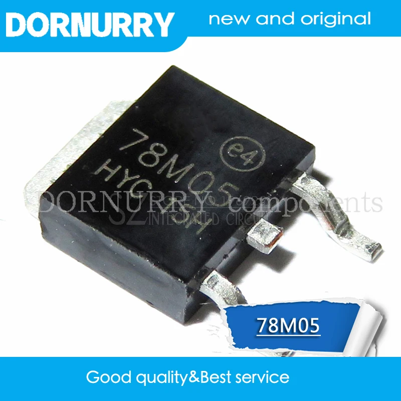 

1pcs L78M05CDT TO252 L78M05 TO-252 78M05 POSITIVE VOLTAGE REGULATORS DORNURRY