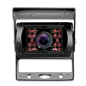 

12V-24V 18 LED IR Car Rear View Reversing Backup Parking Camera For Bus Truck Motorhom Vehicle