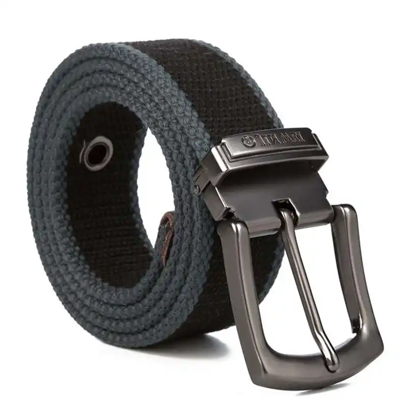 belt with detachable buckle