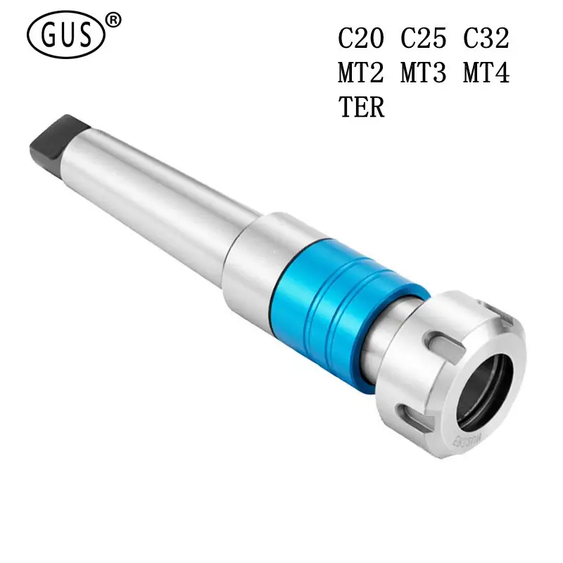Патрон для сверлильного станка плавающий цанговый патрон C20 C25 MT2 MT3 MT4 morse TER16 TER20