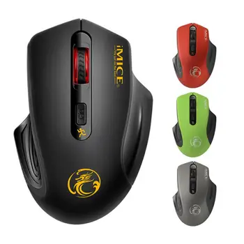 

Universal Silent/Sound LED Wireless Gaming Mouse 1600 DPI 4 Buttons Ergonomic Bluetooth Mice For PC Macbook Laptop Computer
