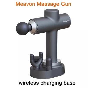 

Youpin Meavon 3200r/min Body Massager Electric Smart Double Mode Fascia Gun Silicone Head Deep Massage For Home Gym