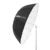 Godox UB-130W 51in 130cm Parabolic Black White Reflective Umbrella Studio Light Umbrella with Black Silver Diffuser Cover Cloth