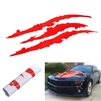 

New Design Reflective Lamp Eyebrow Captivating Sports Vinyl Stickers Decoration Cartoon Auto Car Decor Racing Graphic U4Y5