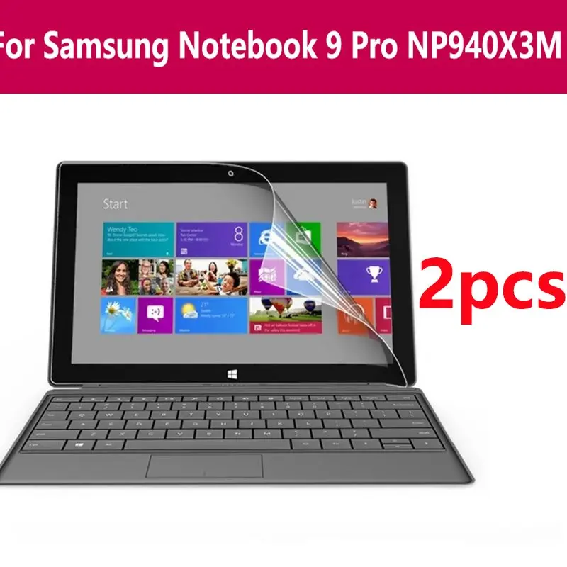 

2020 2pack 11/17.3 Inch Clear/Notebook Laptop Screen Protector Hd Sticker Films Cover For Samsung Notebook 9 Pro Np940x3m