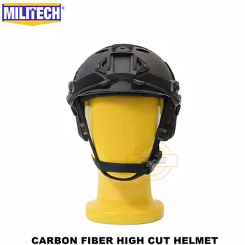 

MILITECH High Cut Carbon Fiber Bump Helmet Riot Helmet Protective CVC DEVGRU Shockwave Absorbtion Helmet