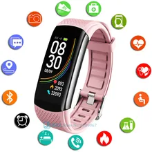 Mode Sport montre intelligente femmes hommes Smartwatch Fitness Tracker dames pour Android IOS horloge intelligente moniteur de fréquence cardiaque montre intelligente 