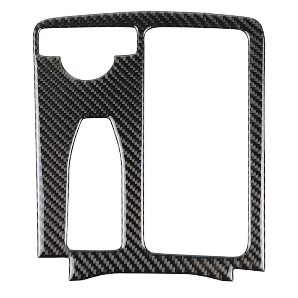 

Decorative Cover Interior Carbon Fiber Durable Car Handrest Panel Sticker Protective Self Adhesive Accessories Styling For Benz