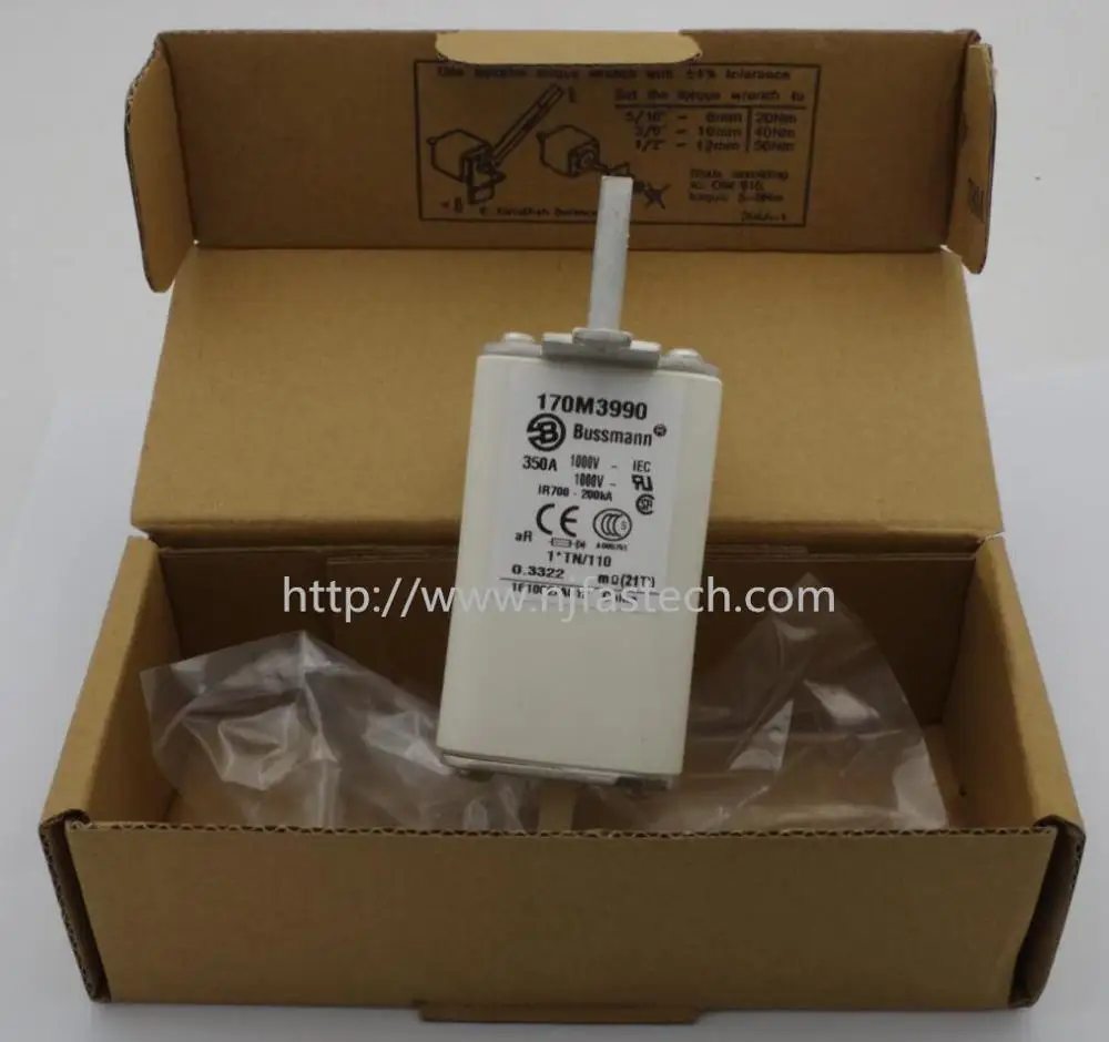 New original 350A 1000V Fuse bussmann 170M3990 electronic fuse fuse power