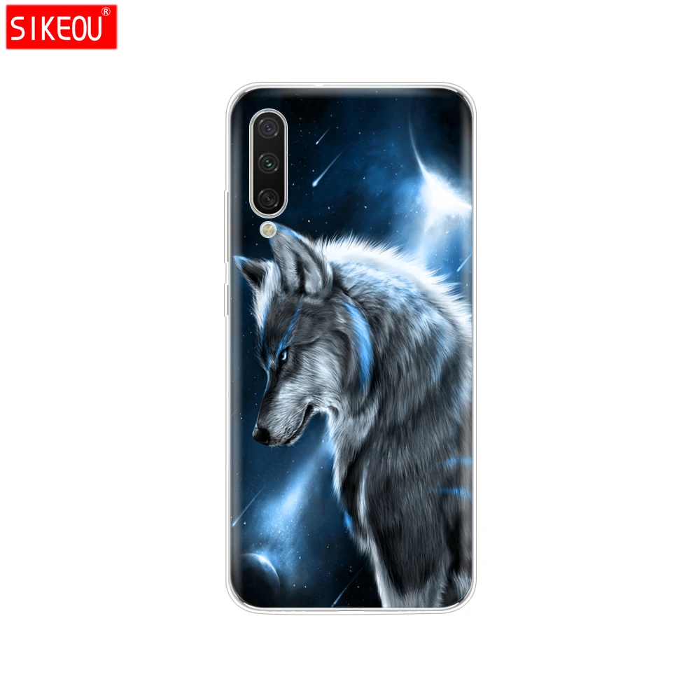 Силиконовый чехол для Xiaomi mi A3, чехол с полной защитой, мягкая задняя крышка из ТПУ, чехол для телефона s для Xio mi A3, бампер, кошечка, цветок - Цвет: 12057