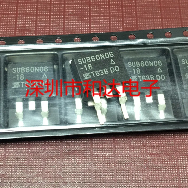 5 шт. SUB60N06-18-263 60V 60A