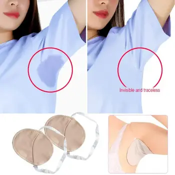 

1 Pair Washable Deodorant Underarm Armpits Sweat Pads Perspiration Band Avoiding Sweat Soaking Through Shirts T Shirts