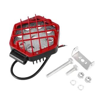 

48W Flood Beam Led Bulbs Floodlight Headlight Portable Hexagon Shape Work Light Lamp For Boat Tractor Truck Off-Road Cars
