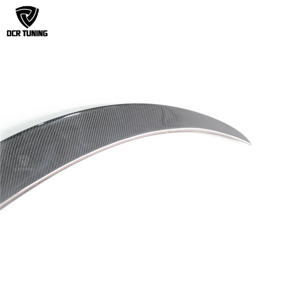 Mercedes W205 Spoiler Carbon Fiber Rear Trunk Spoiler wing C200 C300 C180 Coupe 2 Door Car 2014-UP