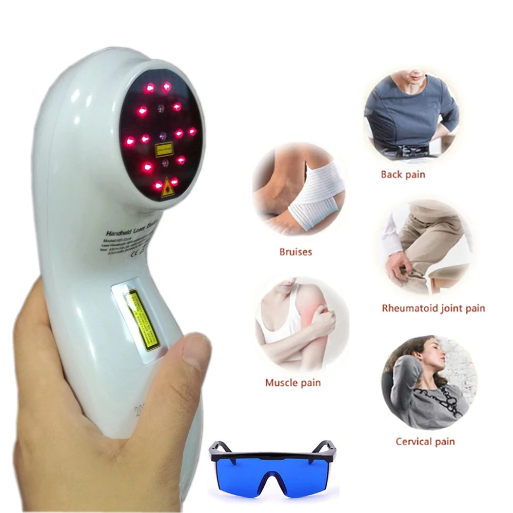 Pain Relief Laser Therapy Device-Portable Electronic Massager for Muscle & Joint Pain Relief