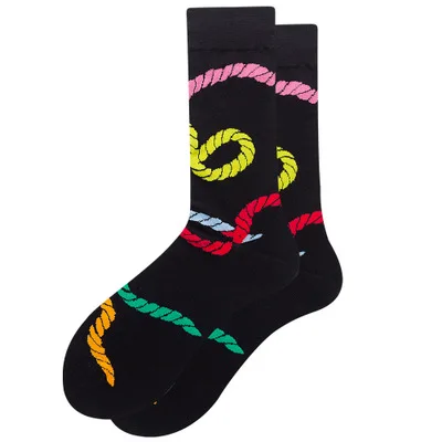 Новые счастливые носки унисекс смешное искусство в британском стиле уличная хип-хоп животные персонажи дизайнерские носки для лодок подарок для Унисекс 1 пара