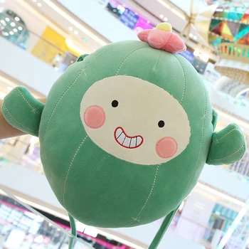

New Cute Cartoon Plush Cute Cute Cute Hot Water Bag Cactus with Two Hands Can Be Removed, Washed and Recharged