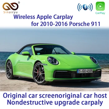 

Sinairyu OEM Wireless Apple CarPlay for Porsche PCM 3.1 2010-2016 Cayenne Macan Cayman Boxster 911 Android Auto Mirror Car play