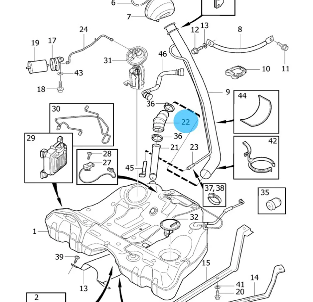 9141423 9141423 топливная Горловина для бака резиновый шланг для VOLVO V70 S60 XC90 S80 XC70 1999 2000 2001 2002 2003 2004 2005 2006