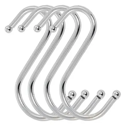 4 шт. шарф Одежда удар чашки чаша S образный металлические крючки вешалки