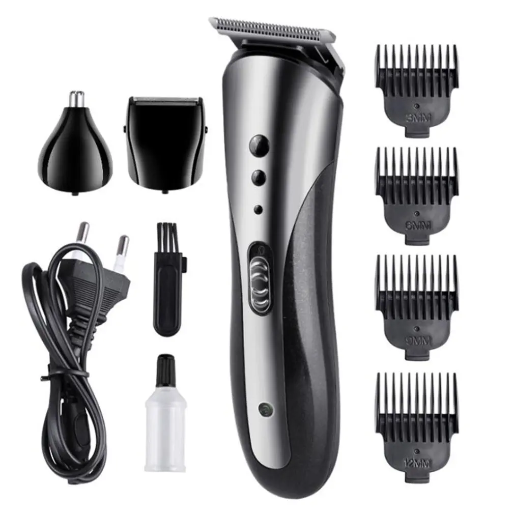 

3 in 1 razor hair clipper nose hair clipper set multi-function nose clipper washable Waterproof razor with 4 limit comb 1 set
