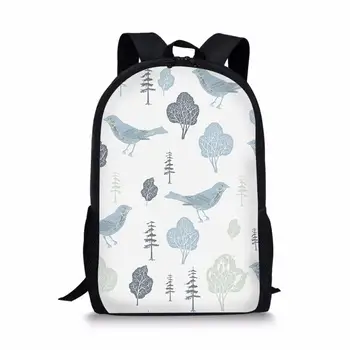 

Customized animal forest women's backpack​​Suitable for girls and boys backpacks fashion school bags mochila school bags