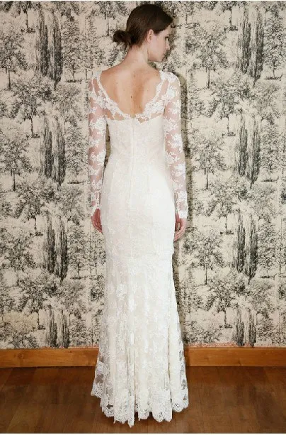 Свадебное платье; robe de soiree новые пикантные Длинные Рукава vestidos de festa белое кружевное вечернее платье для мамы; обувь под свадебное платье для невесты