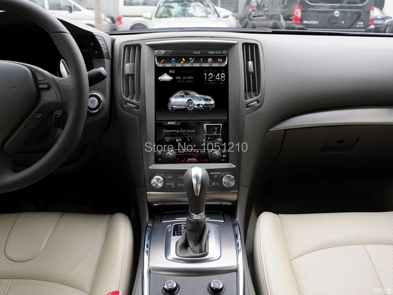 Ouchuangbo мультимедийный плеер радио для Infiniti G25 G35 G37 поддержка 12,1 дюймов android 8,1 gps 6 core 4 Гб ram 64 Гб rom