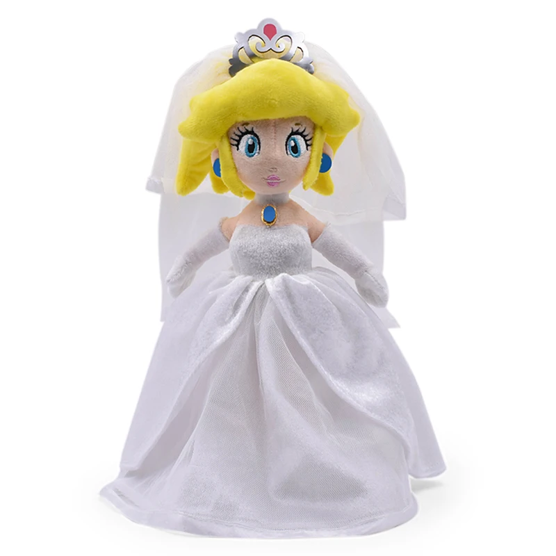 33 см Luma Odyssey свадебное платье Принцесса Персик мягкий подарок для маленькой девочки Luigi Плюшевые куклы игрушки