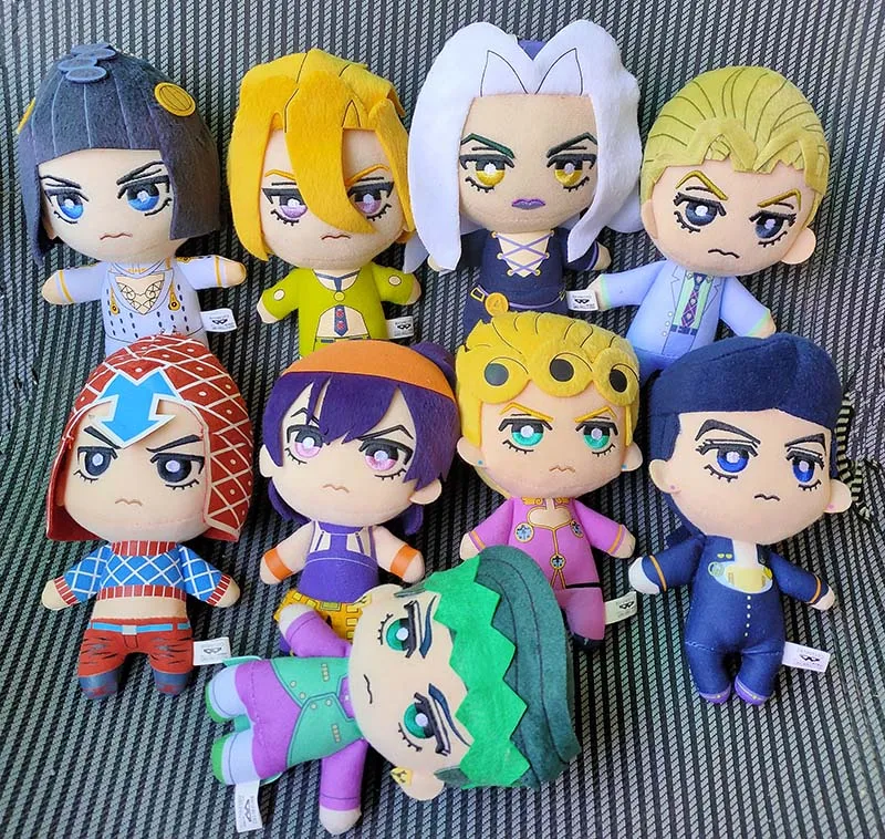 Японские JoJos странные приключения золотой ветер плюш Джорно нарансиа миста