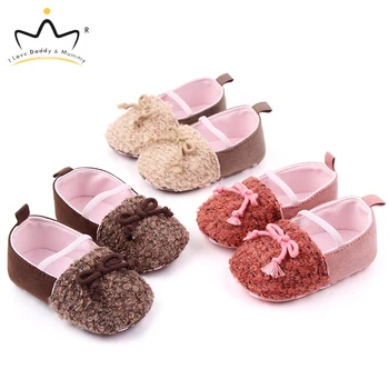 

Spring Summer New Baby Girl Shoes Soft Cotton Soled Toddler Shoes For Girls Lovely Bowknot Love Heart Knitting Baby Shoes