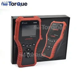 LAUNCH – outil de Diagnostic Creader VII +, lecteur de Code OBDII, 4 systèmes, ABS/SRS/Transmission/moteur, CRP 123 