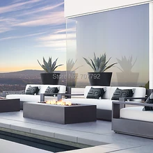 Новое поступление, современный дизайн, Классическая уличная мебель, превосходные материалы, алюминиевый диван для небольшого места