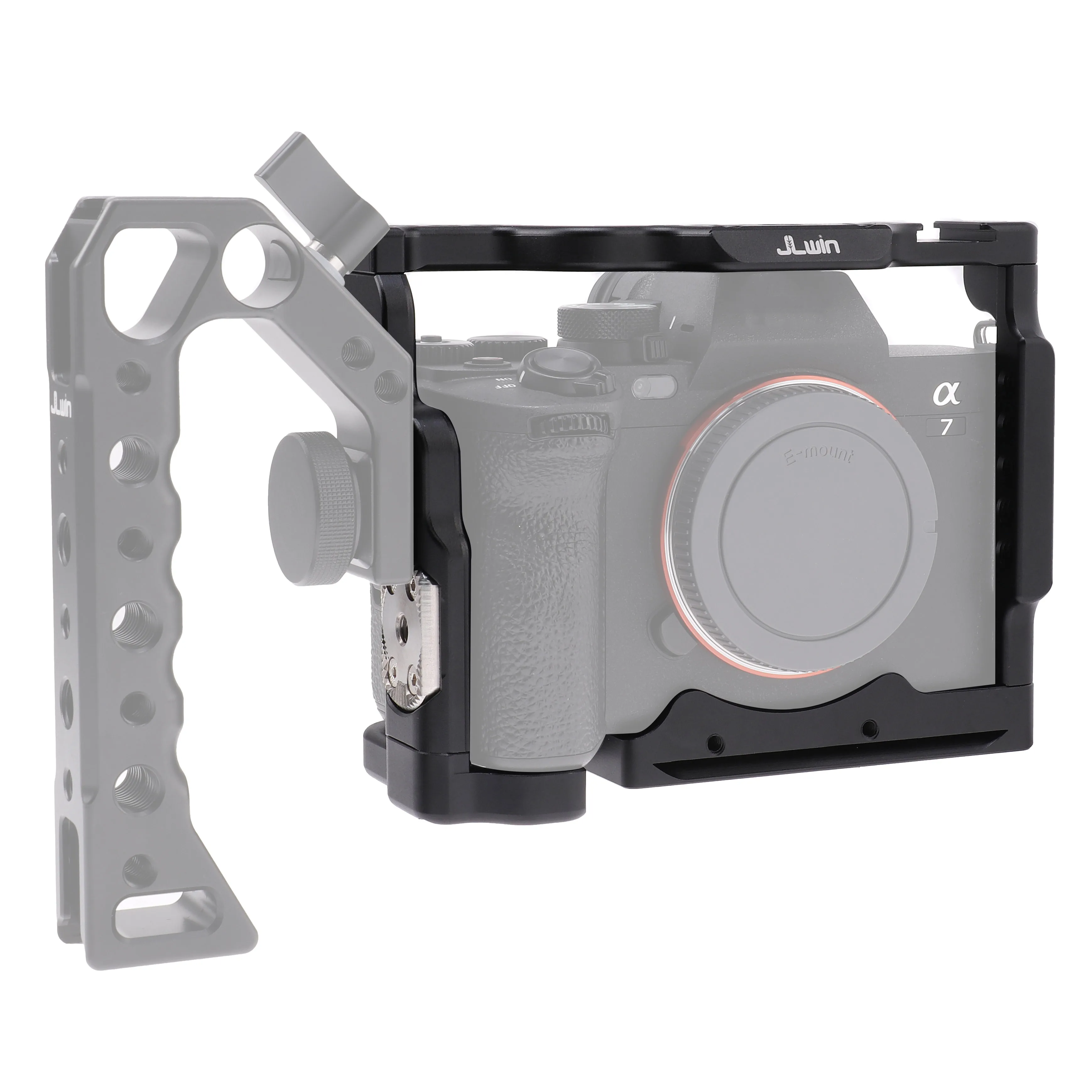 Supporto Per Kit Gabbia Per Fotocamera Dslr In Alluminio Fotga Per Gabbia Per Fotocamera Fotografica Sony A7Iv A7M4 A7S3