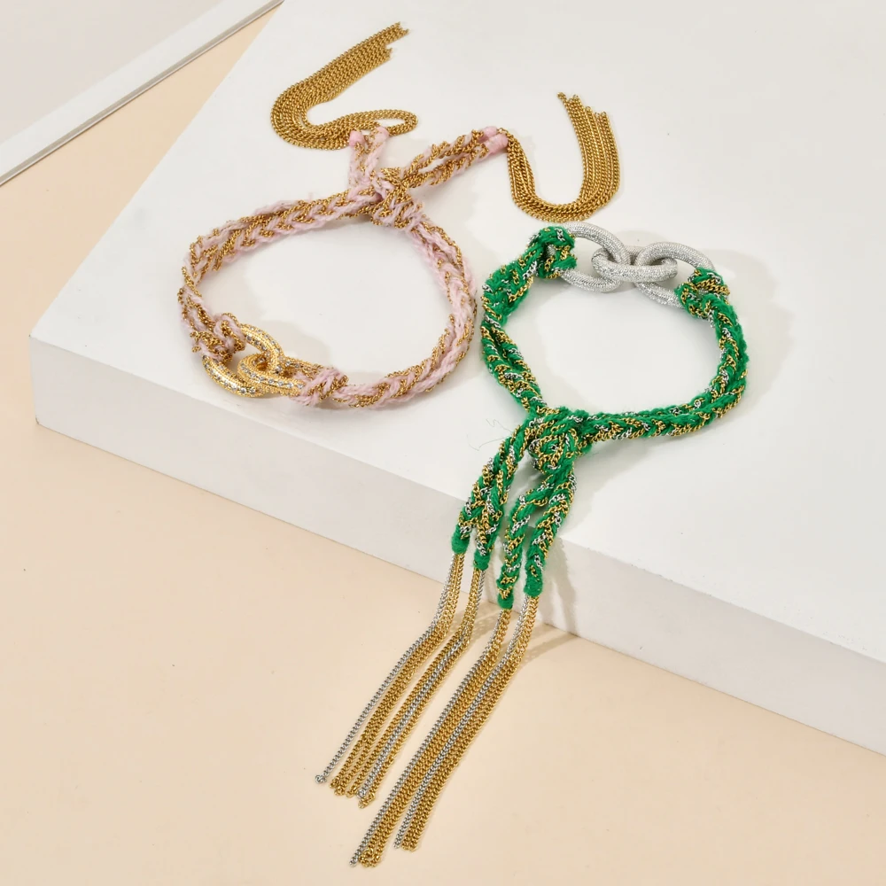 韓国発【LAZY DAWN】half chain bracelet B013/追跡付 韓国発【LAZY DAWN】half chain bracelet B013/追跡付 (LAZY