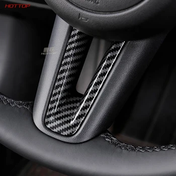 

For Mazda 3 Axela 3 2020 Car steering wheel decorative circle glitter shiny interior Refit stickers car-accessories