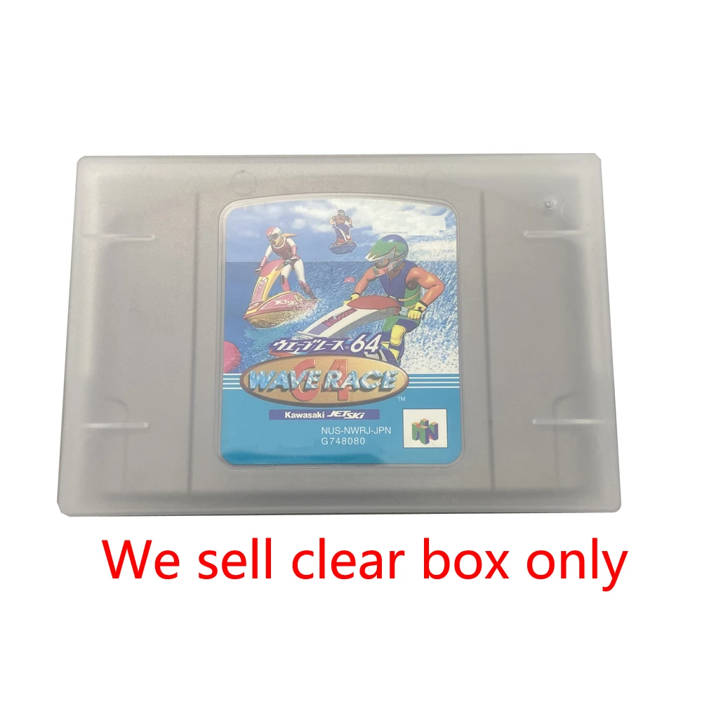 N64 게임 카트리지 카드 커버용 플라스틱 커버 플라스틱 보호 케이스 보관함