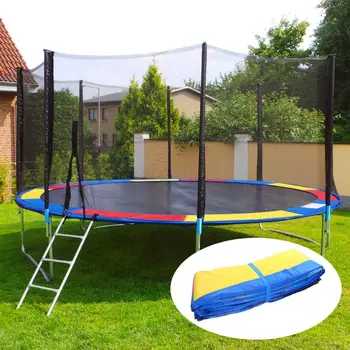 

Replacement Trampoline Thicken Safety Pad Spring Cover Waterproof Cover Round Spring Trampoline Pad PVC Material environmental