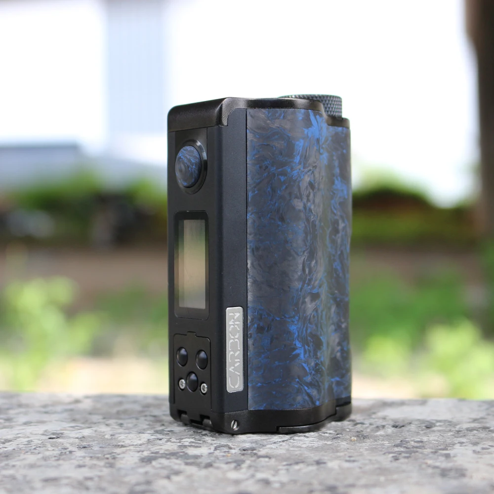 DOVPO Topside Dual Carbon Squonk Mod с чипом YIHI, костюм с двойной батареей 18650, макс. 200 Вт, электронная сигарета, коробка, мод против Drag 2/Double Barrel V3