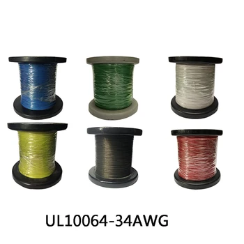 

1000M/LOT Wire UL10064 34AWG 0.32MM Micro Litz Wire Solder with High Conductivity For Household Appliances