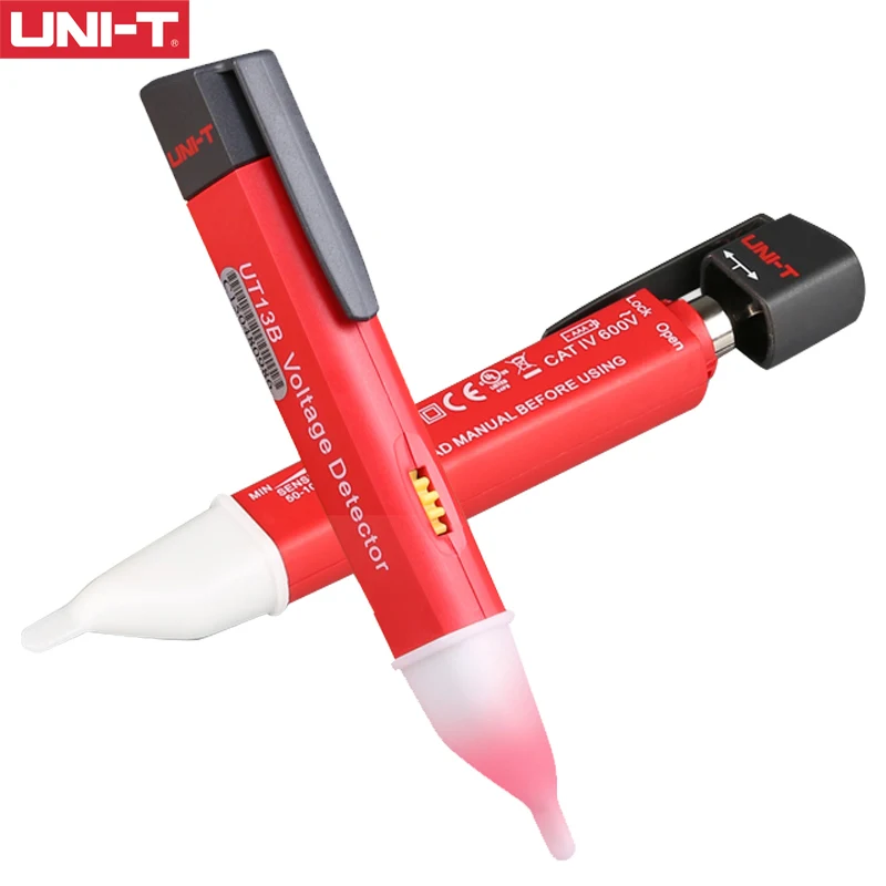 

UNI-T UT13A UT13B Multi-function Digital Display Induction Test Pencil Test Pencil Electroscope Non-contact Automatic Induction