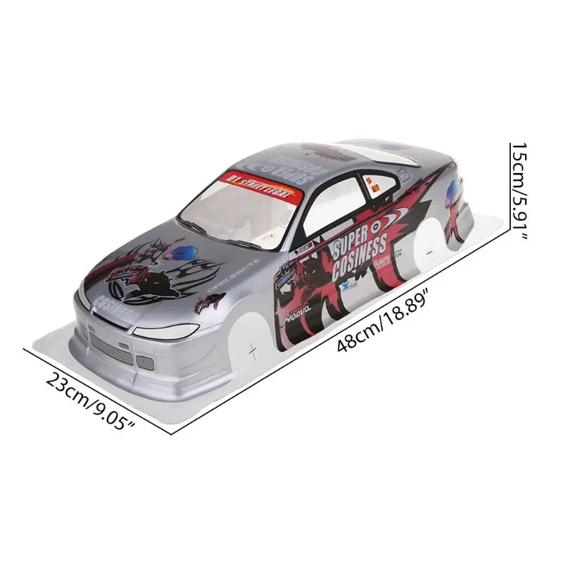 

1/10 RC Car Body Shell Modification 190mm On Road Drift for Nissan S15 72XC