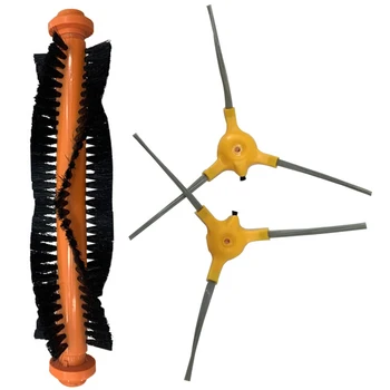 

2pcs Side Brushes & 1pc Roller Kit For Isweep X3 Vacuum Cleaner Parts Accessory Cleaning Household New