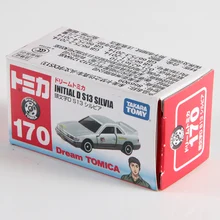 Takara Tomy Dream Tomica Initial D S13 Silvia 7 см металлическая литая под давлением модель автомобиля № 170