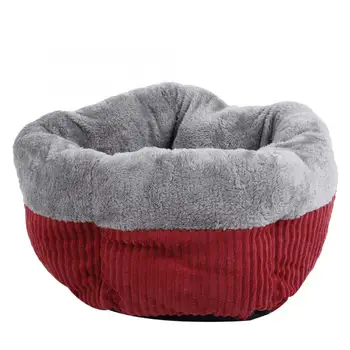 

Cat Bed Warm Soft Plush Winter Pet Dog Cat Bed Pentagon Round Mat Comfortable Washable Cushion Waterproof Pet Cat Litter Mat